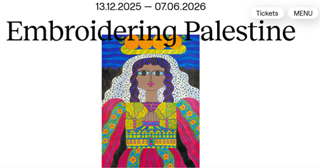 Embroiding Palestine